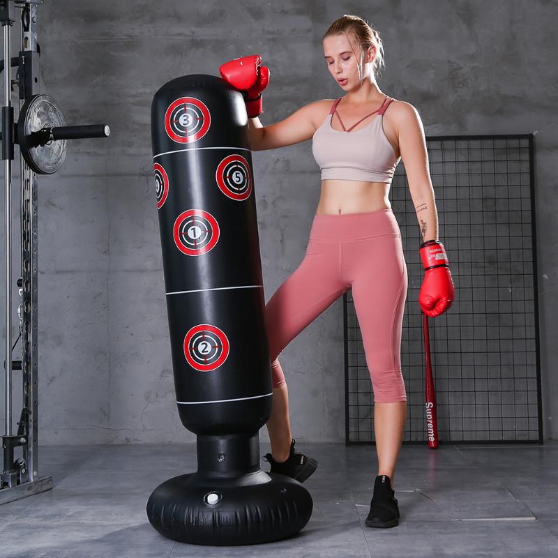 Heavy Duty Free Standing Punching Bag | Zincera