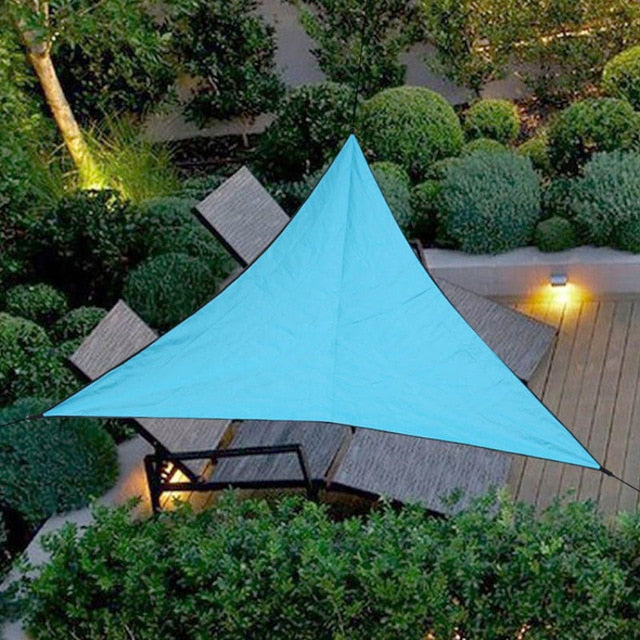 Waterproof Patio Triangle Sun Shade Sail Canopy