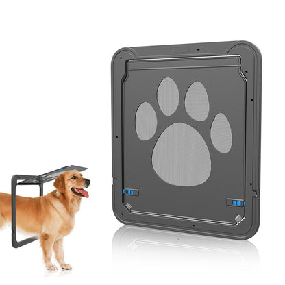 Heavy Duty Smart Locking Pet Screen Door | Zincera