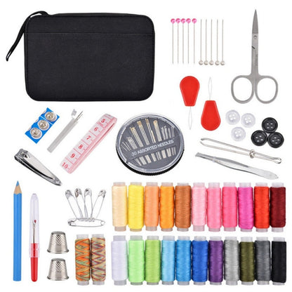 Small Portable Sewing Travel Starter Kit 90 pcs