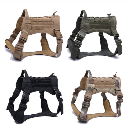 Heavy Duty Tactical No Pull Dog Harness Vest