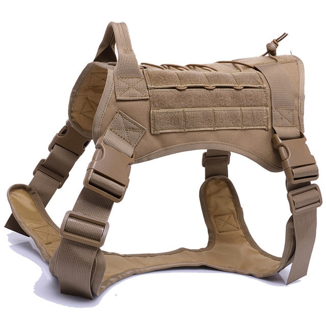 Heavy Duty Tactical No Pull Dog Harness Vest