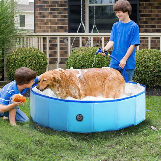 Heavy Duty Large Plastic Dog Swimming Pool | Zincera