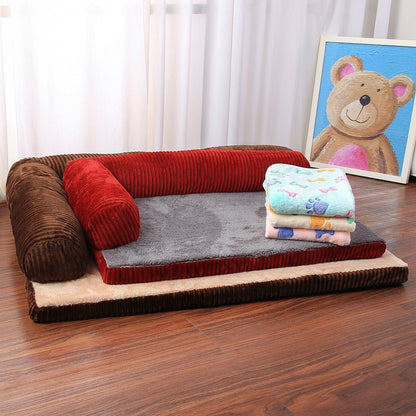 Large Spacious Modern Washable Tough Dog Bed