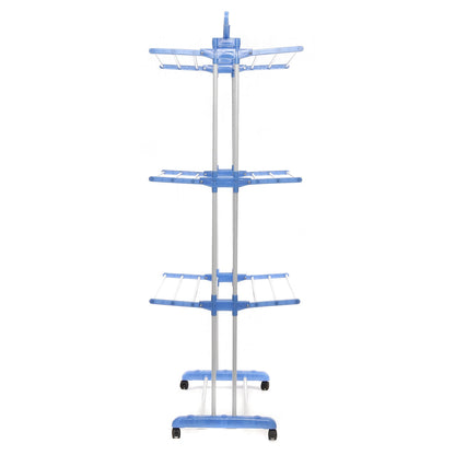 Heavy Duty Portable Rolling Clothes Free Standing Hanger Rack