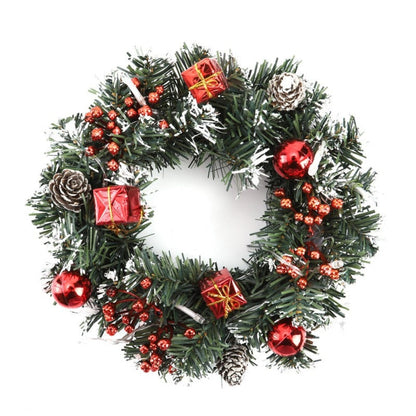 Artificial LED Lighted Christmas Hanging Wreath