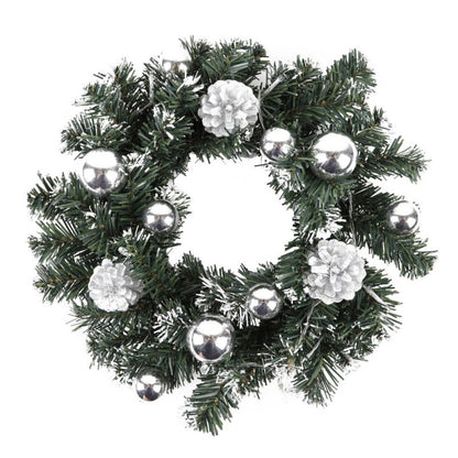 Artificial LED Lighted Christmas Hanging Wreath