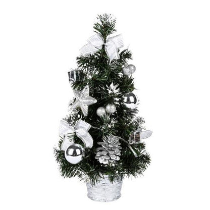 Small Prelit Artificial Tabletop Christmas Tree With Lights