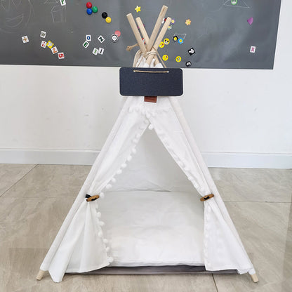 Large Pop Up Pet Dog Teepee Bed Tent