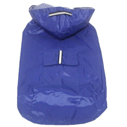 Heavy Duty Dog Raincoat Jacket With Hood