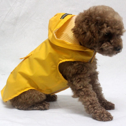 Heavy Duty Dog Raincoat Jacket With Hood