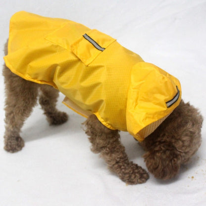 Heavy Duty Dog Raincoat Jacket With Hood