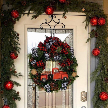 Outdoor Artificial Hanging Christmas Wreath