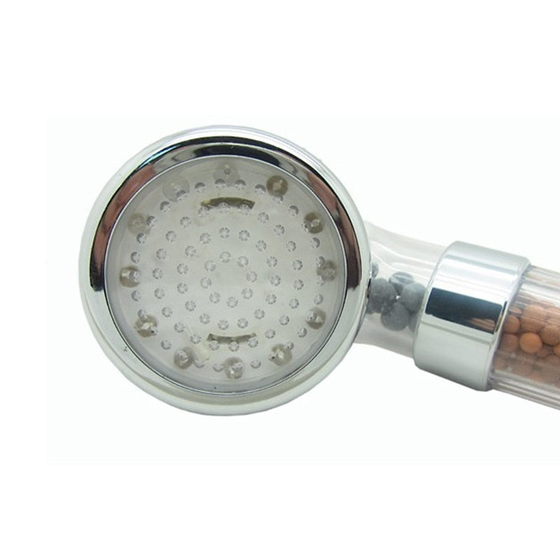 LED High Pressure Handheld Shower Head With Lights