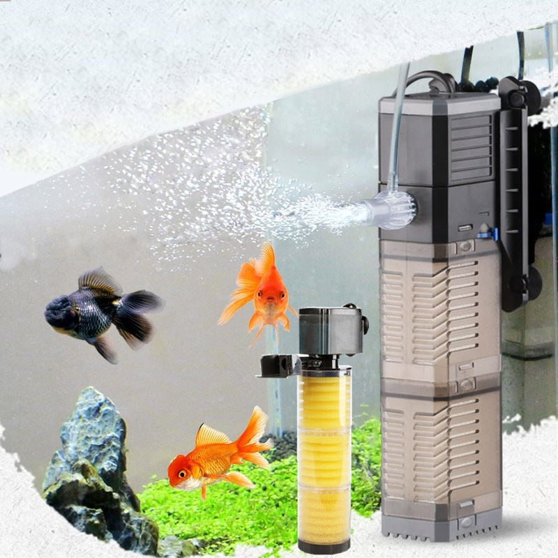 Fish Tank Aquarium Filter 3 in 1 | Zincera