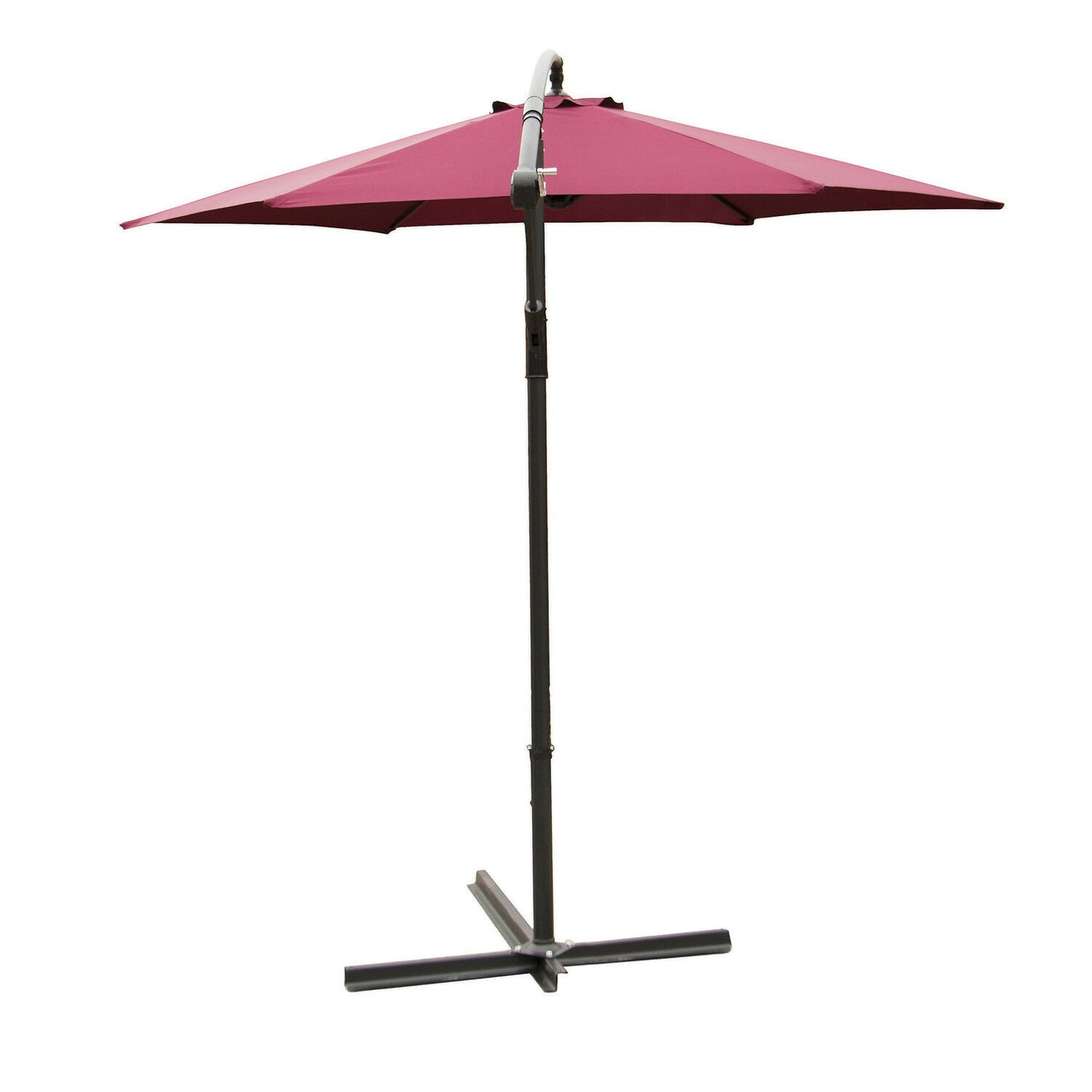 Large Outdoor Patio Cantilever Offset Patio Umbrella 10 ft