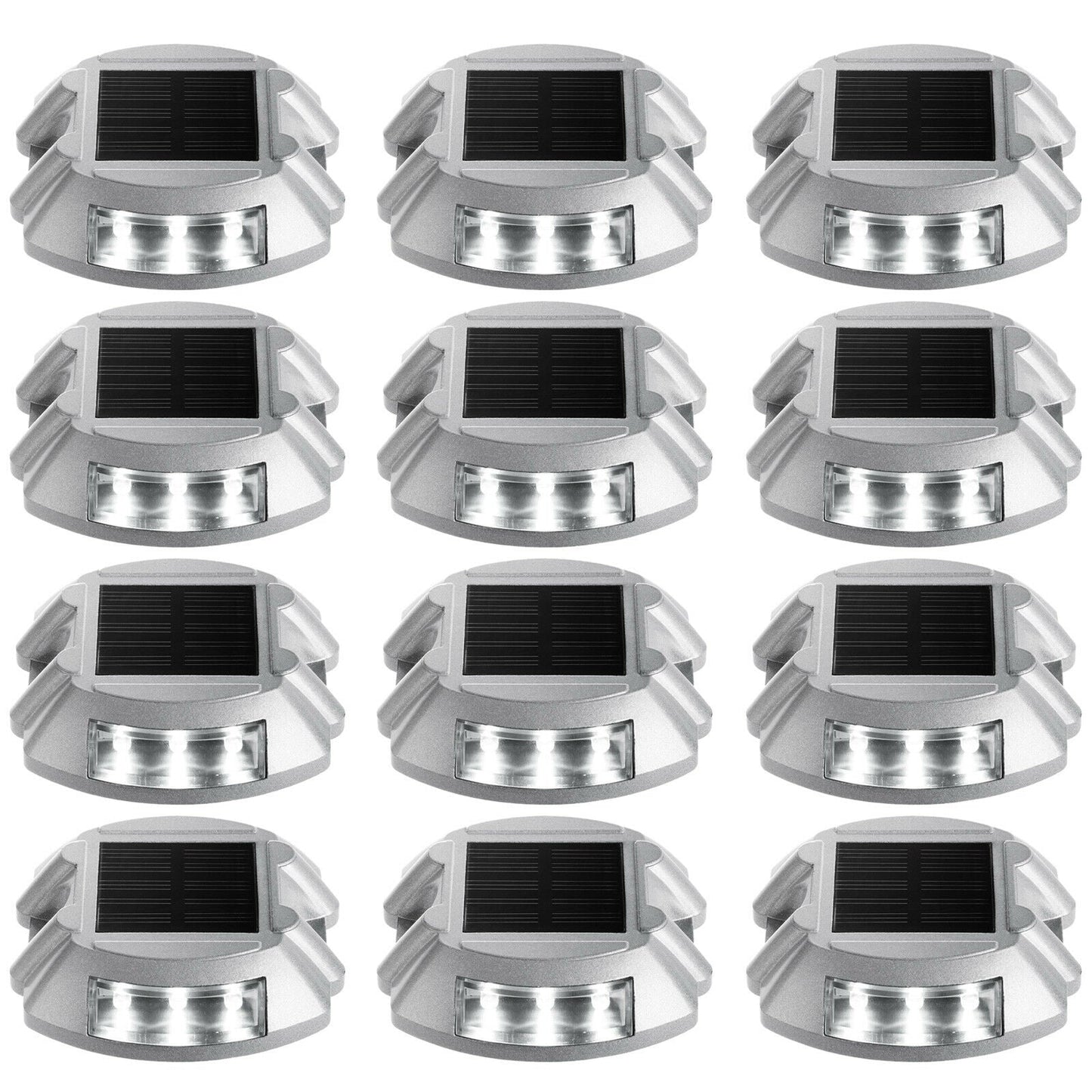 Outdoor LED Low Voltage Solar Pathway Lights 12 Pack