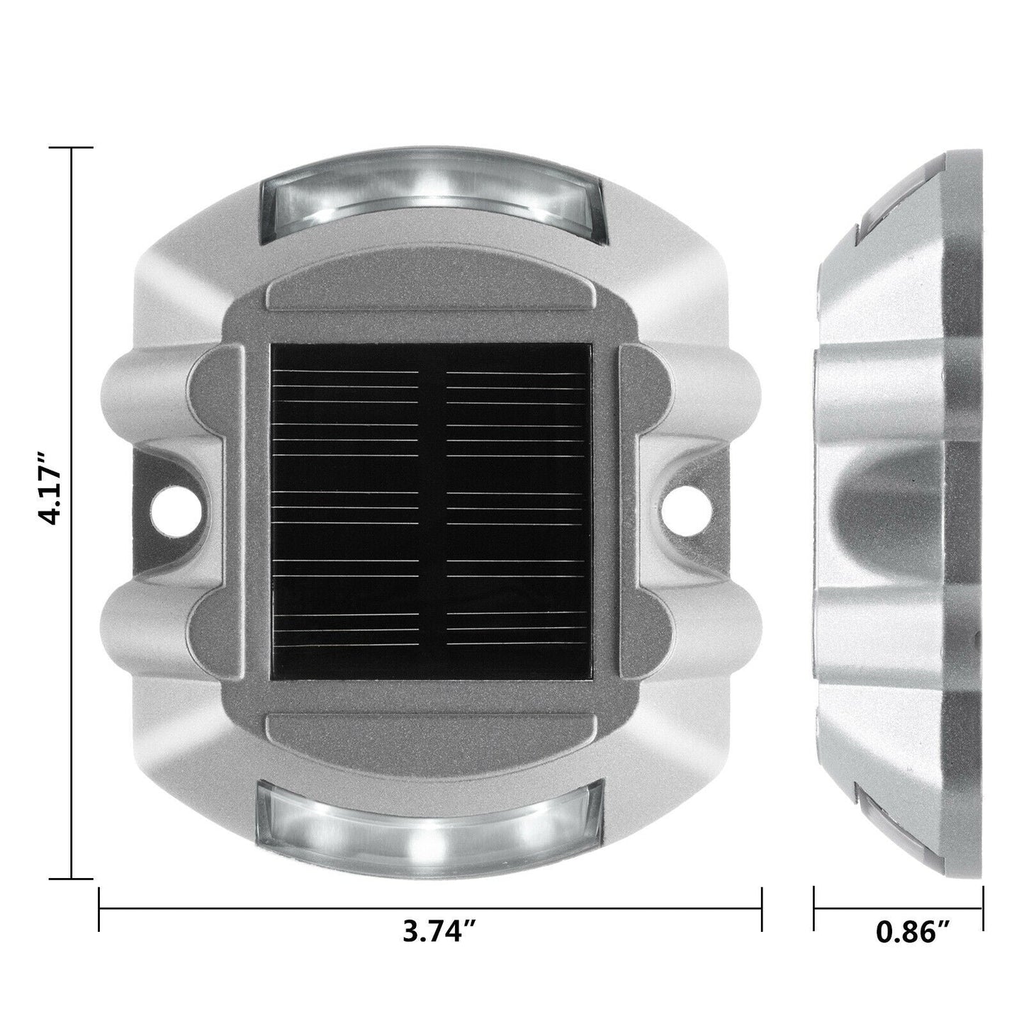 Outdoor LED Low Voltage Solar Pathway Lights 12 Pack