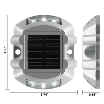 Outdoor LED Low Voltage Solar Pathway Lights 12 Pack