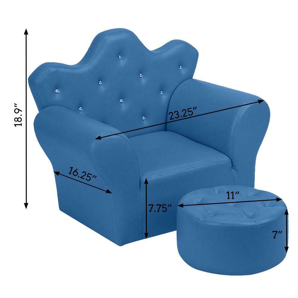 Spacious Kids Playroom Mini Armchair Sofa Couch