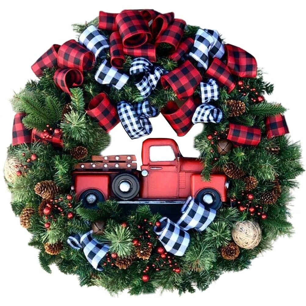 Outdoor Artificial Hanging Christmas Wreath