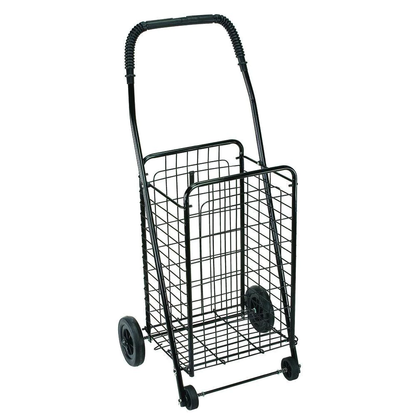 Portable Heavy Duty Wheeled Folding Grocery Shopping Cart