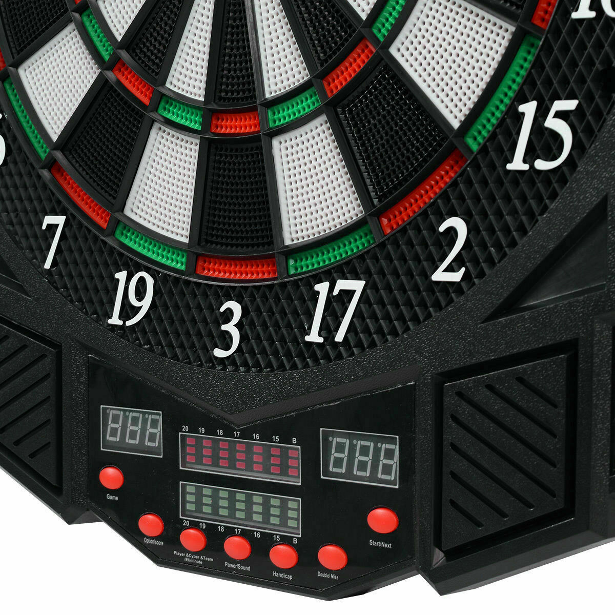 Professional Complete Electronic Dart Board Cabinet Set