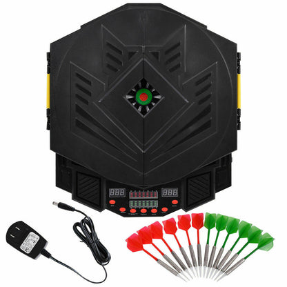 Professional Complete Electronic Dart Board Cabinet Set