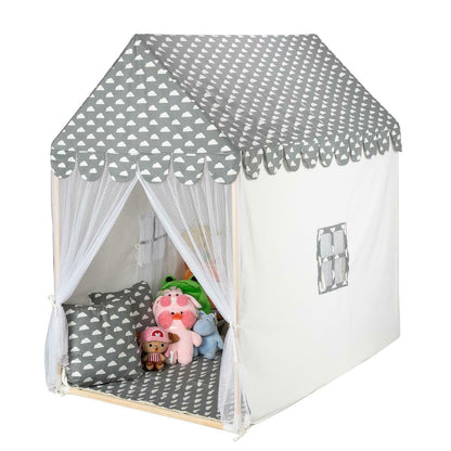 Kids Indoor Pop Up Spacious Castle Play Tent House