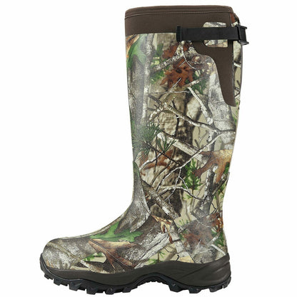 Mens' Waterproof Insulated Rubber Hunting Snake Boots