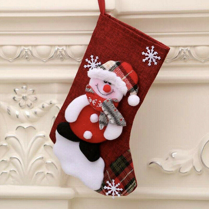 Large Family Christmas Sock Stockings