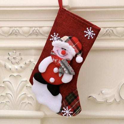 Large Family Christmas Sock Stockings