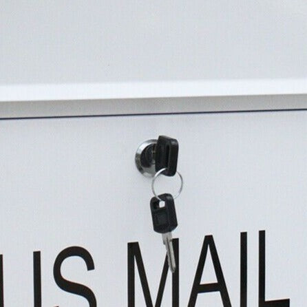 Wall Mounted Steel Locking Box Mail Box