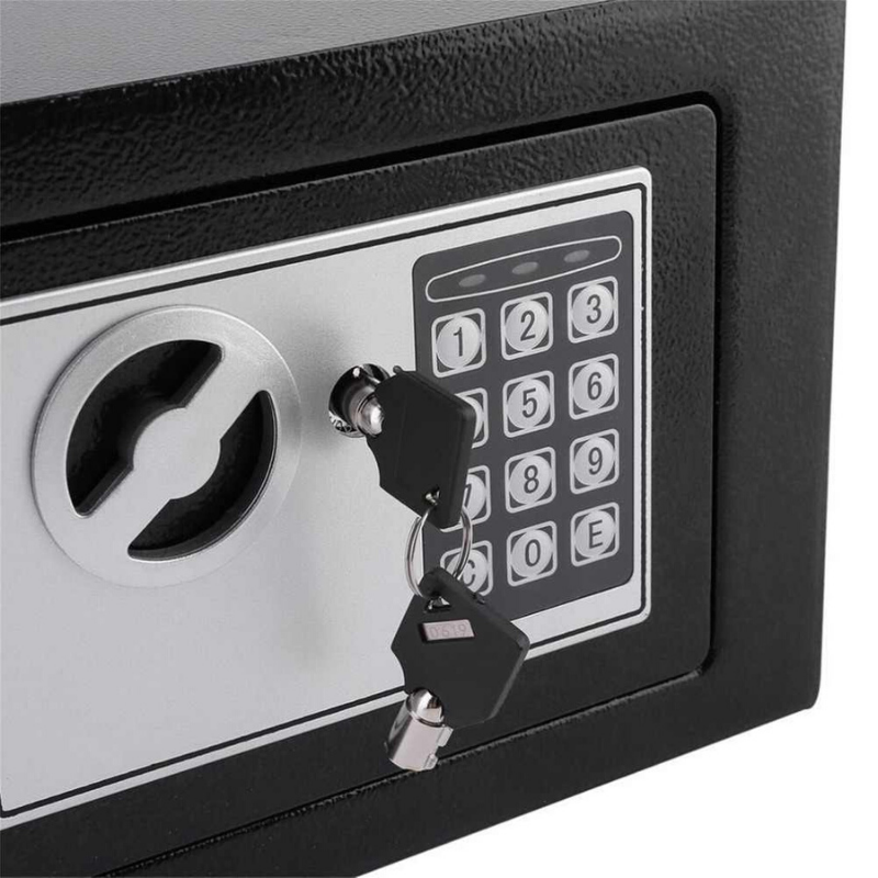 Small Heavy Duty Portable Locking Digital Safe